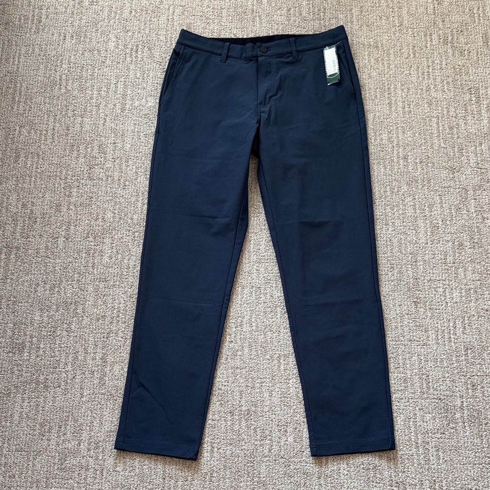 01.Algo 32x32 WarpTech Commuter Slim Fit Hybrid Trouser Pant